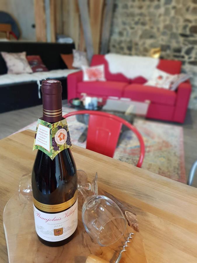Ancien Cuvage Du Beaujolais - Studio Tout Confort Βίλα Saint-Didier-sur-Beaujeu Εξωτερικό φωτογραφία
