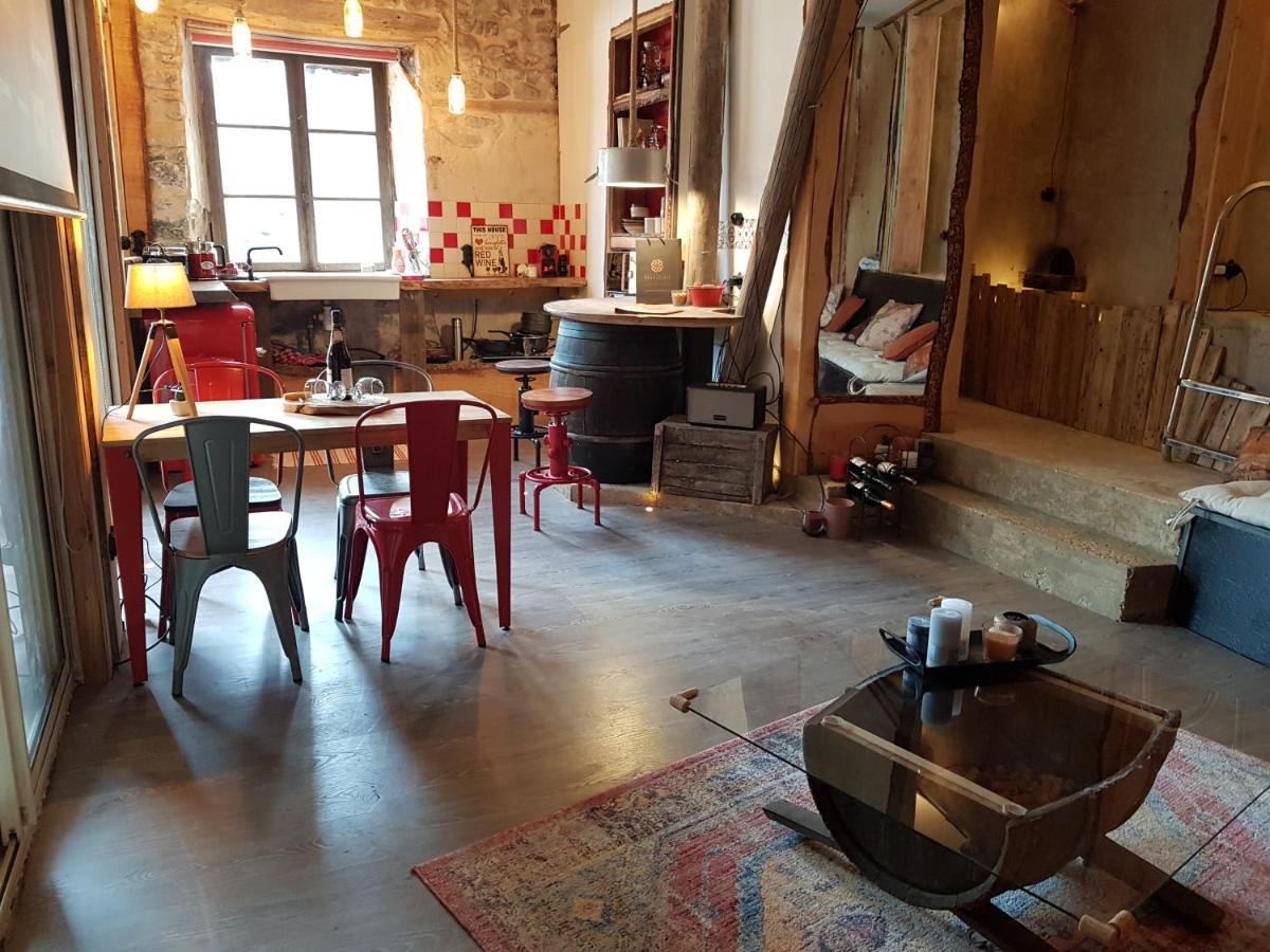 Ancien Cuvage Du Beaujolais - Studio Tout Confort Βίλα Saint-Didier-sur-Beaujeu Εξωτερικό φωτογραφία